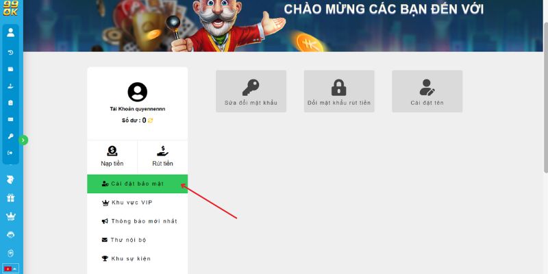 Nhà cái 99OK bảo mật tuyệt đối dữ liệu người chơi 